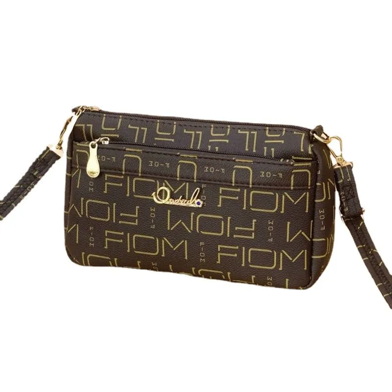 2022 New Korean Style Messenger Bag Middle-Aged Leisure Bag Ladies Phone Bag Hot Sale Bag One Shoulder Bag