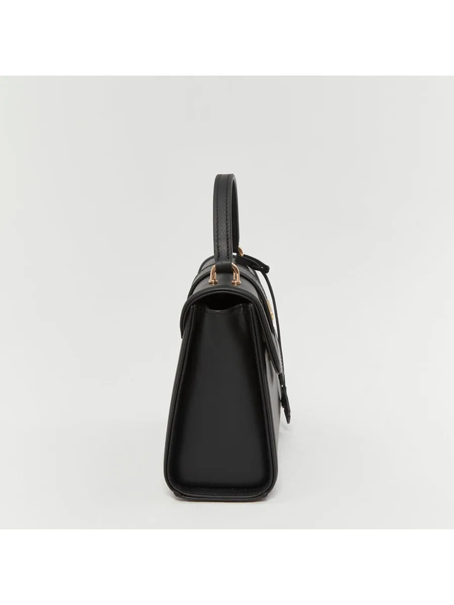 Auda Black Satchels 0 Genuine Leather