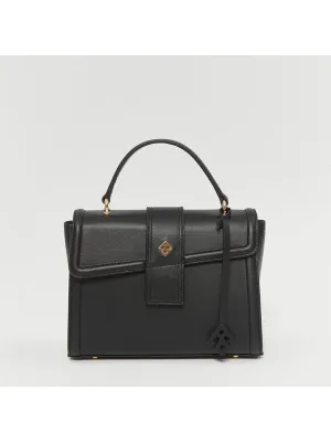 Auda Black Satchels 0 Genuine Leather