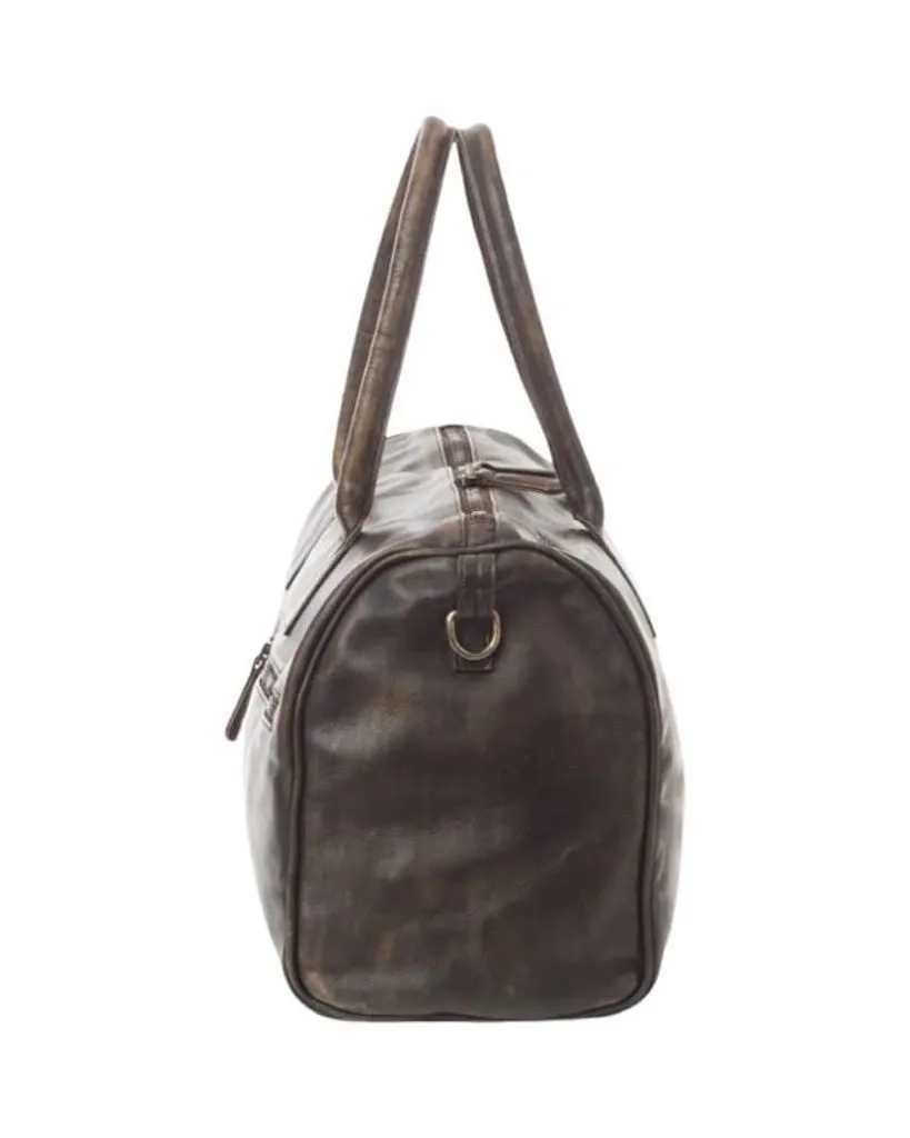 BZNA Bag Antonio Vintage Braun Italy Designer Weekender  Reise Tasche Handtasche Schultertasche Leder Shopper Neu