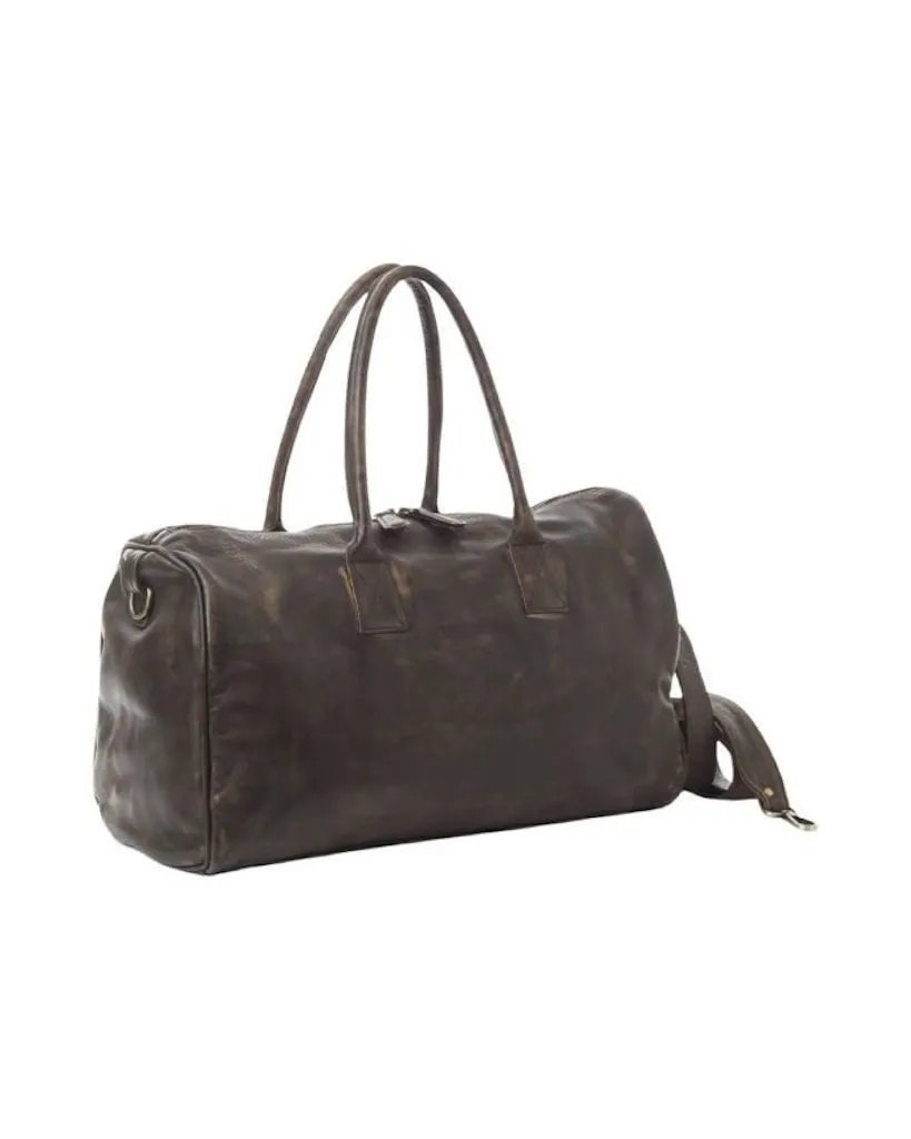 BZNA Bag Antonio Vintage Braun Italy Designer Weekender  Reise Tasche Handtasche Schultertasche Leder Shopper Neu