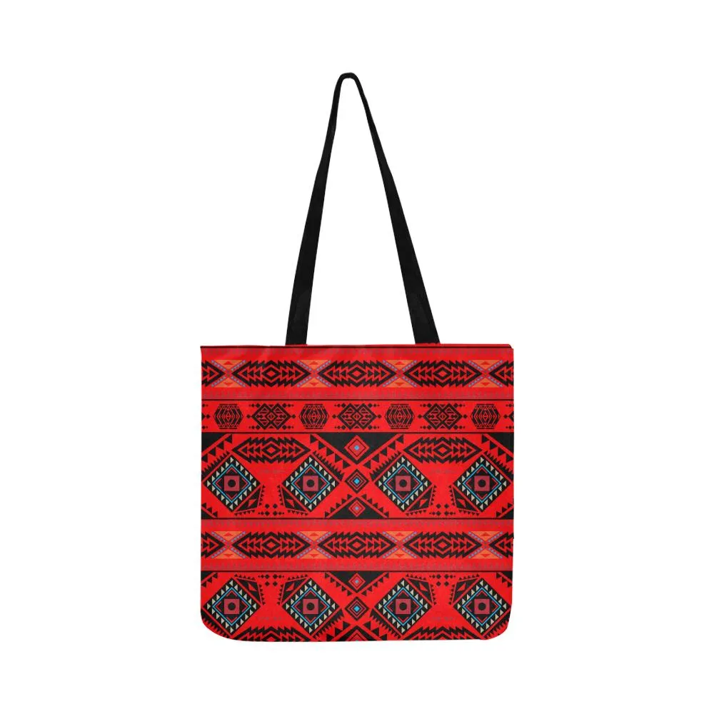 California Coast Mask Reusable Shopping Bag (Two sides)