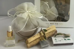 Ceramic Diffuser Beads & Fragrance Oil - Bundle Gift Set