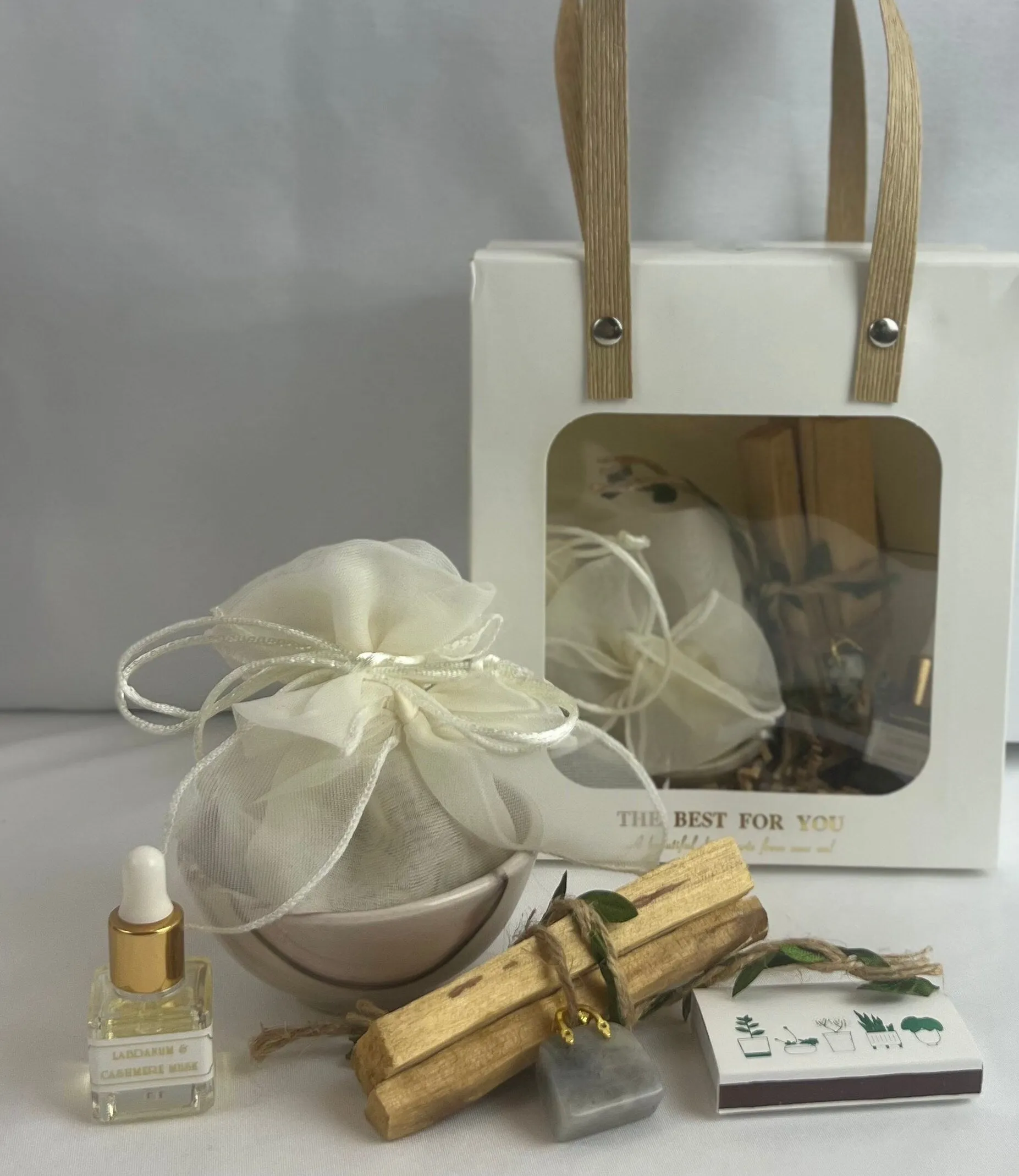 Ceramic Diffuser Beads & Fragrance Oil - Bundle Gift Set