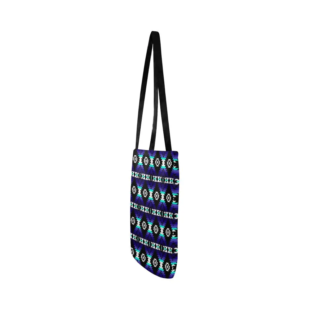Cree Confederacy Midnight Reusable Shopping Bag (Two sides)