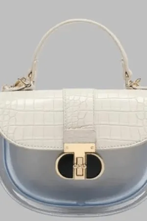 Croc See Thru Satchel