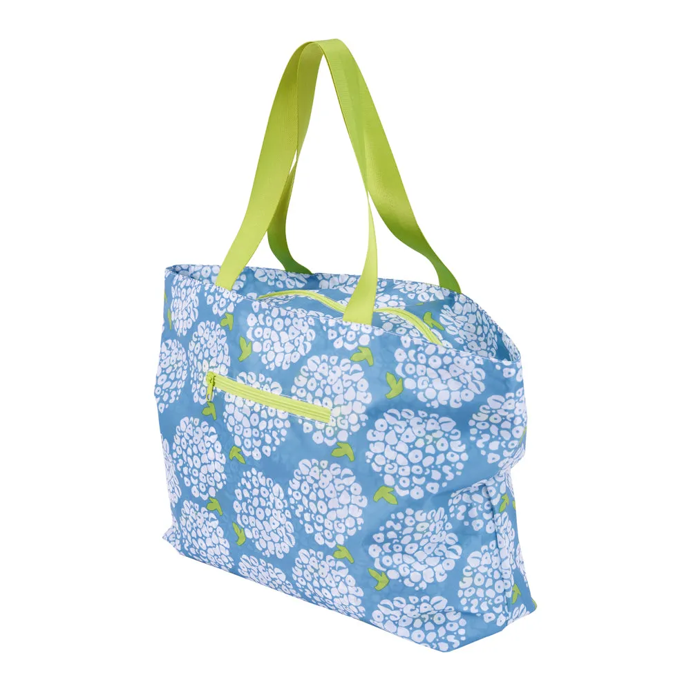 Hydrangea Splash Proof Beach Bag