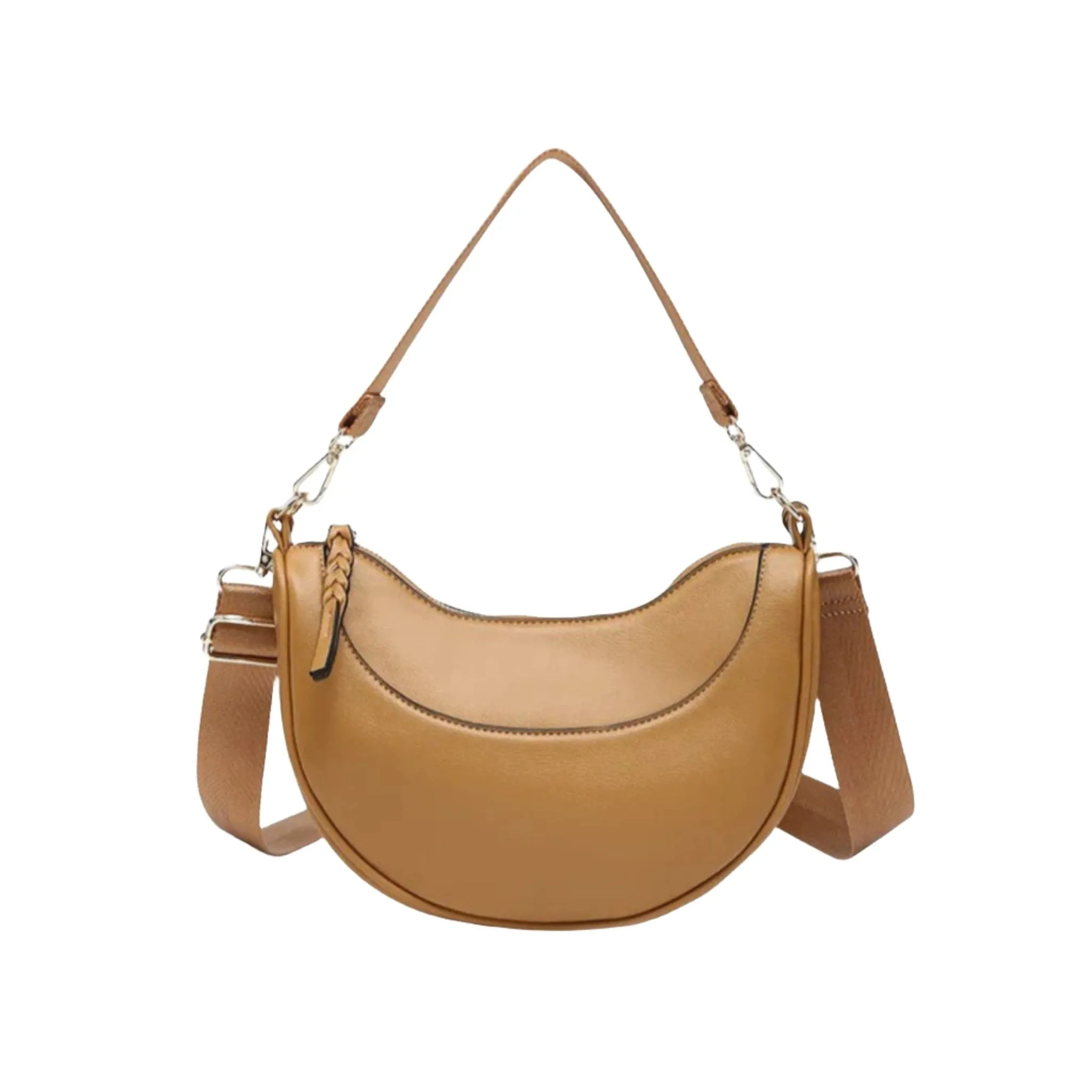 Jen & Co Monica Half-Moon Shoulder Bag