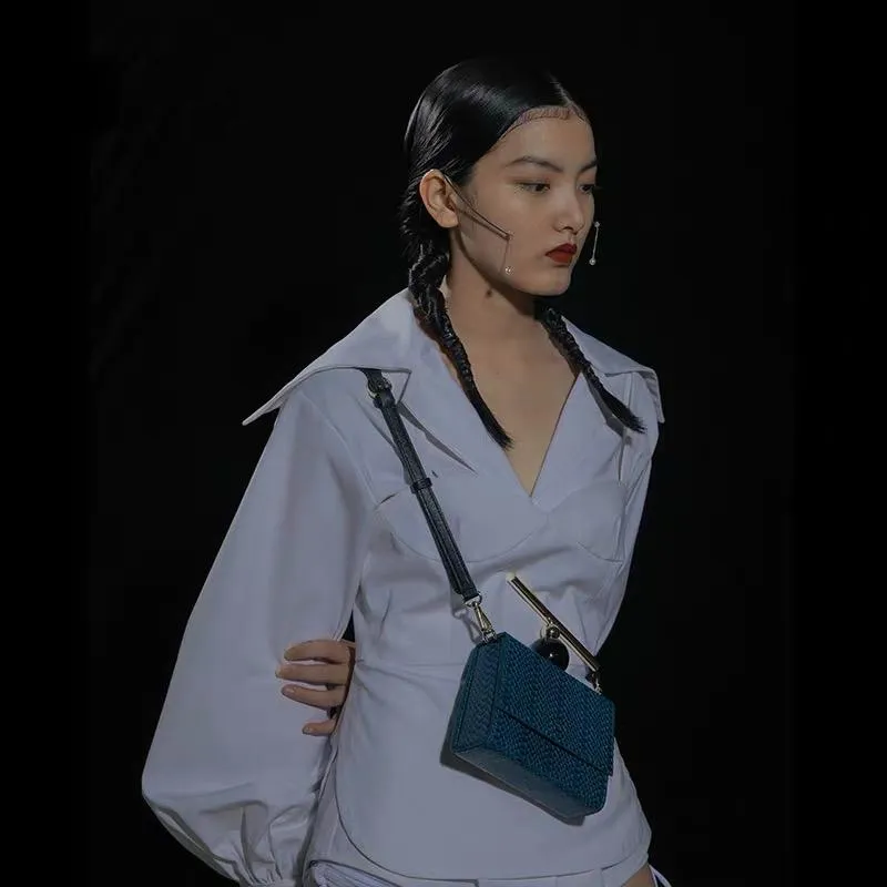 KITAYAMA Whisper Blue Bag