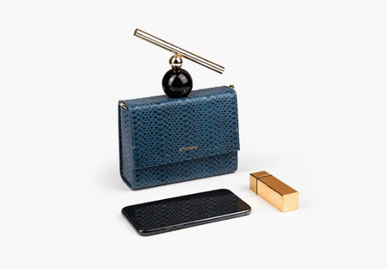 KITAYAMA Whisper Blue Bag