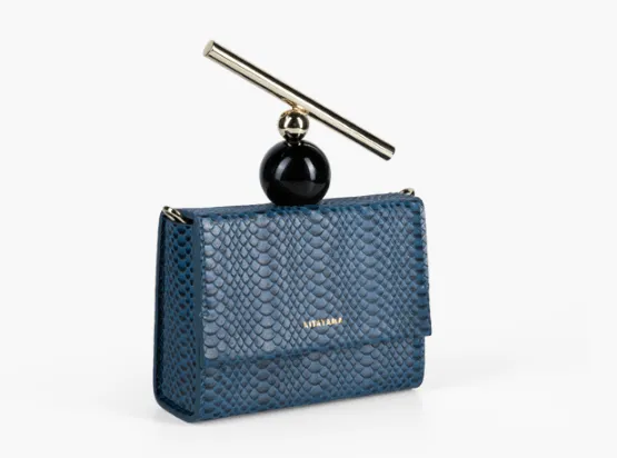 KITAYAMA Whisper Blue Bag