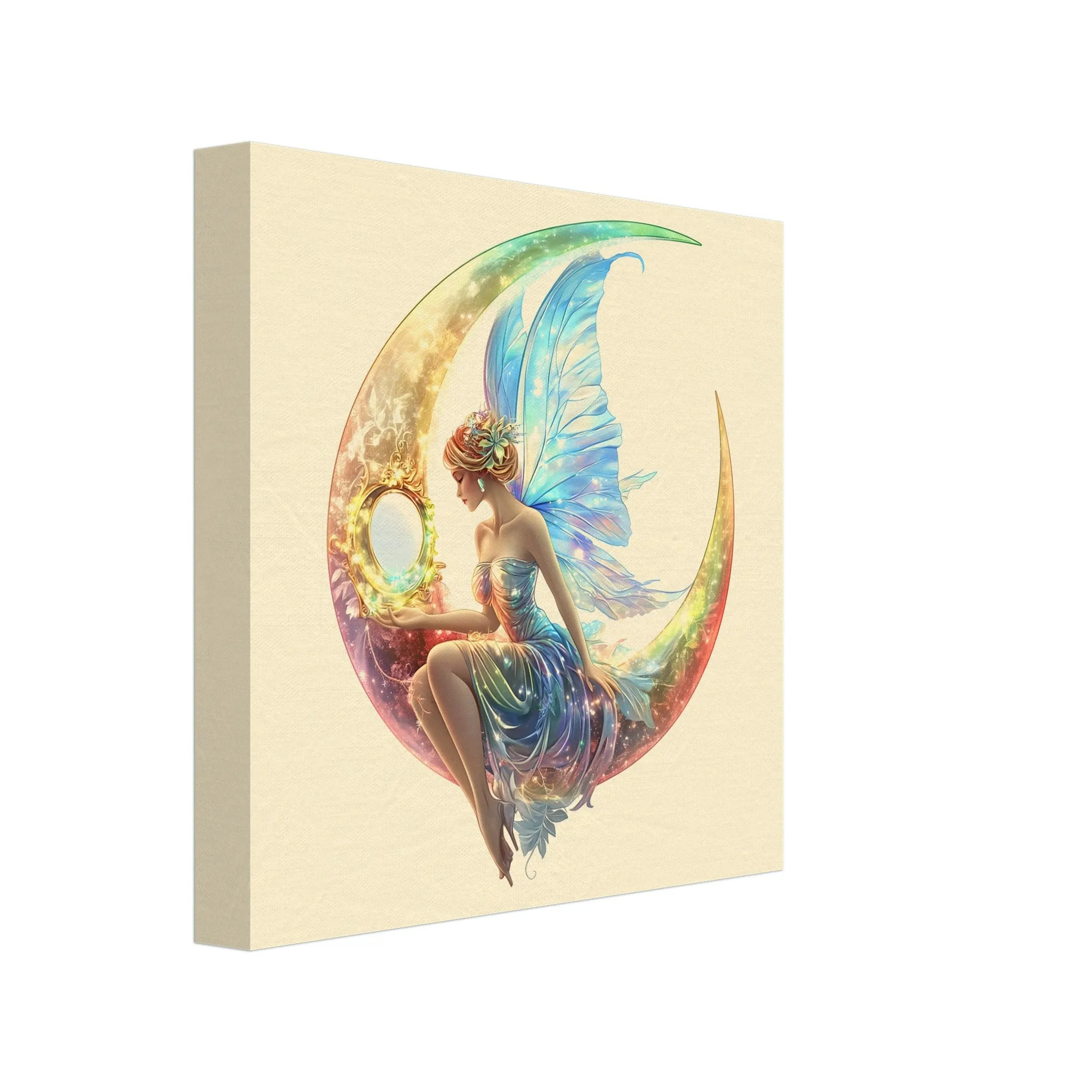 Luna – Feenkollektion – Leinwand 20x20 cm
