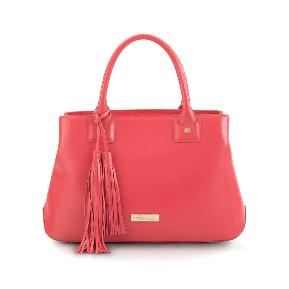 Maui Bay Satchel w.Tassel Detail - Watermelon