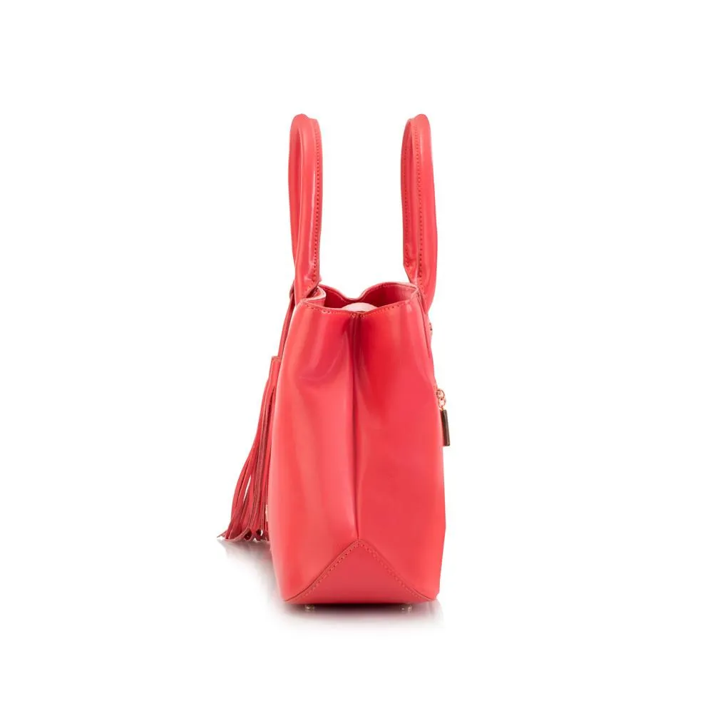 Maui Bay Satchel w.Tassel Detail - Watermelon