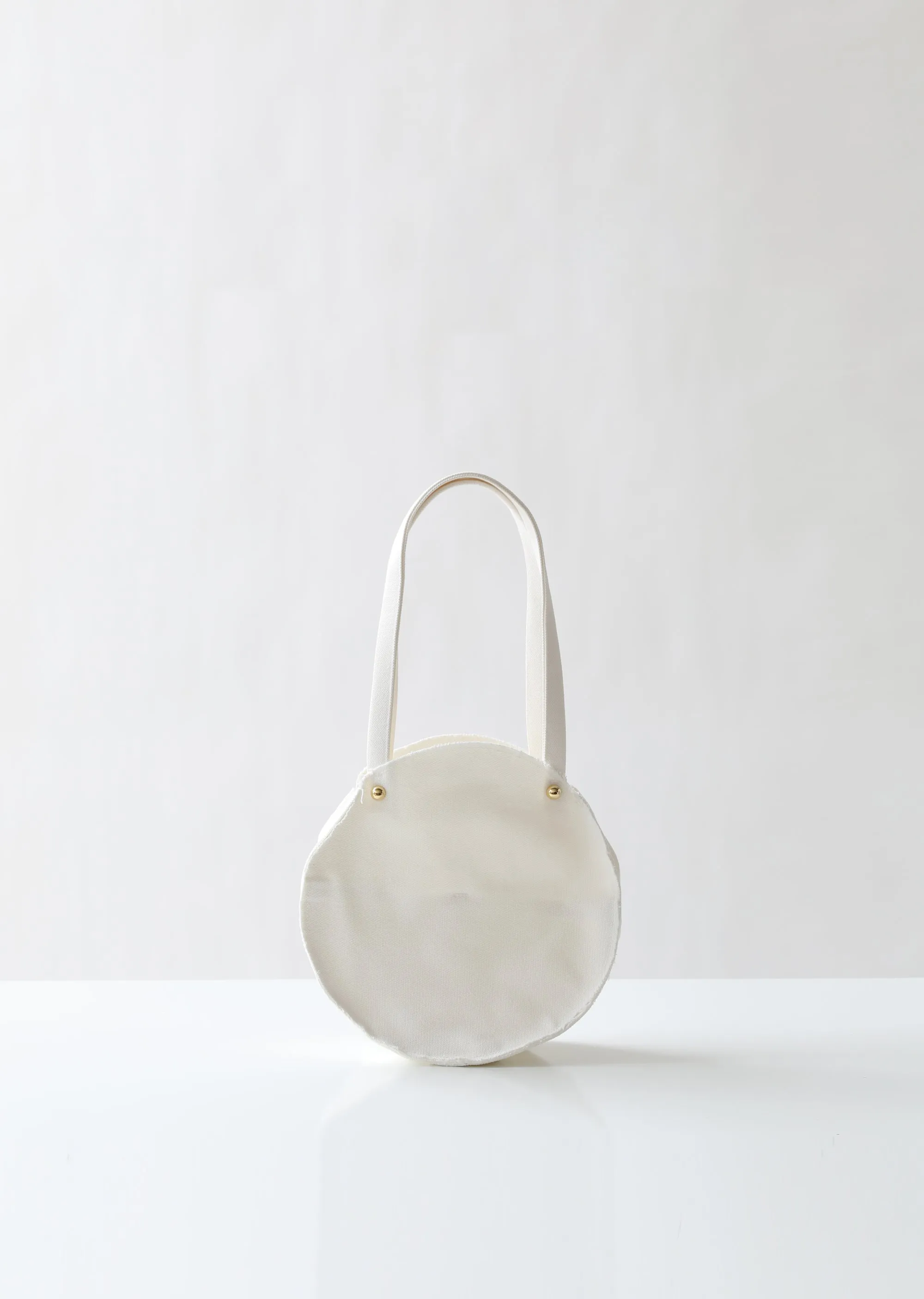 Mini Circle Canvas Bag