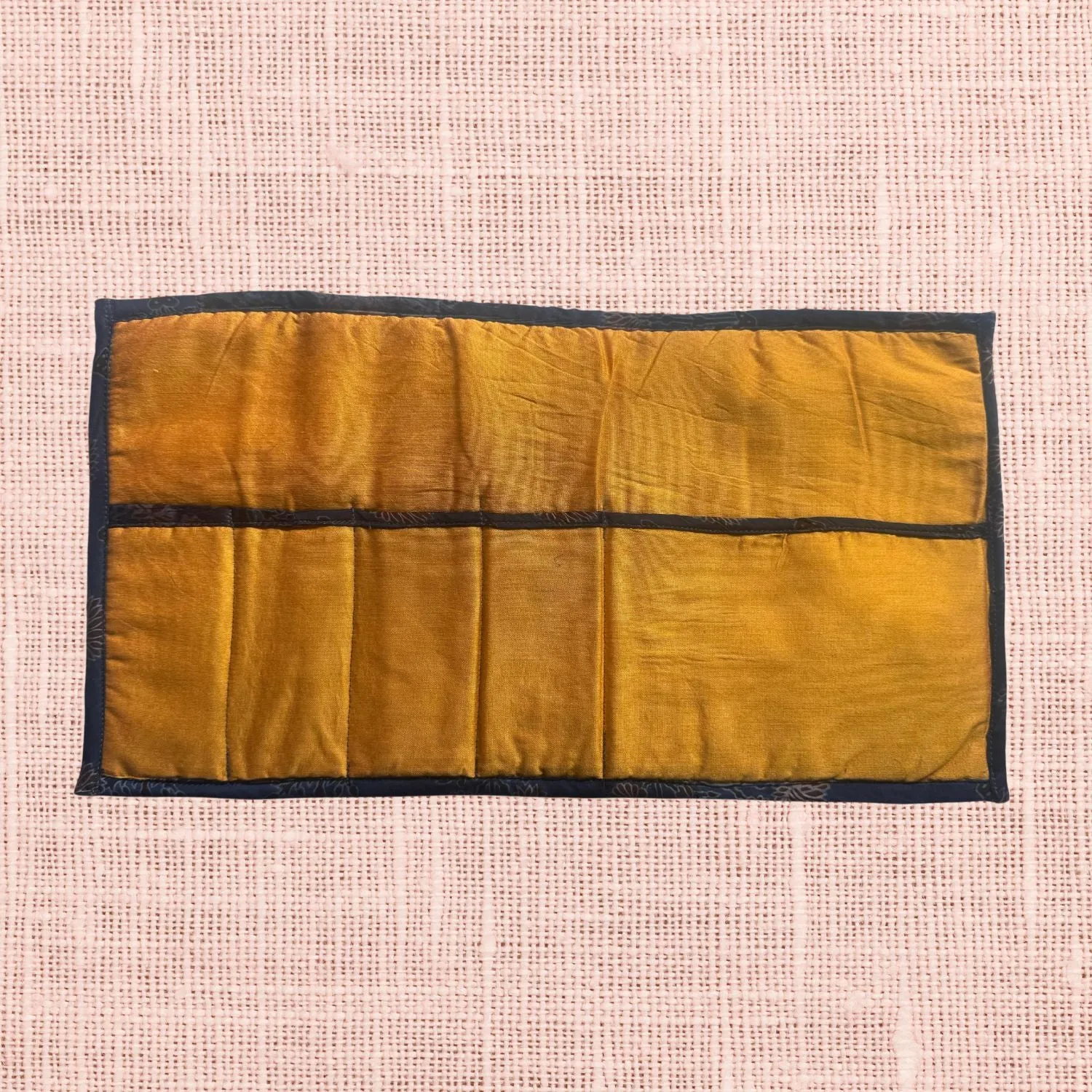 Multi Section Cotton Folder | Usage as Cutlery And Stationery Items | Patch Work