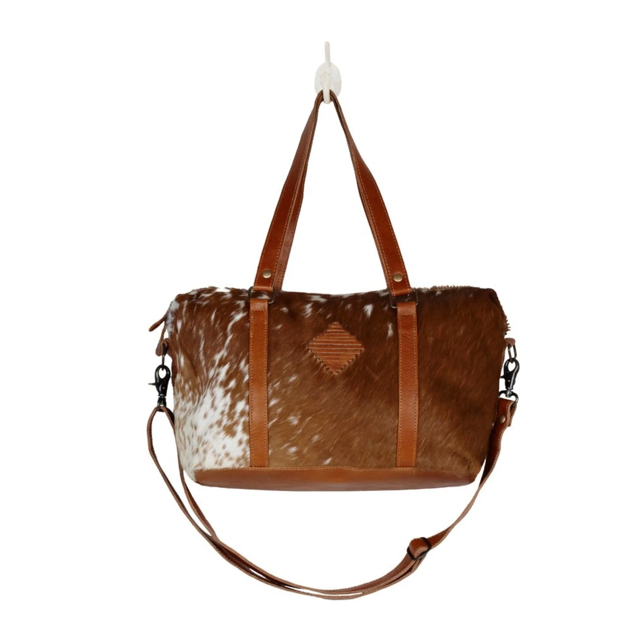 Myra Leather Lust Mini Duffle Bag