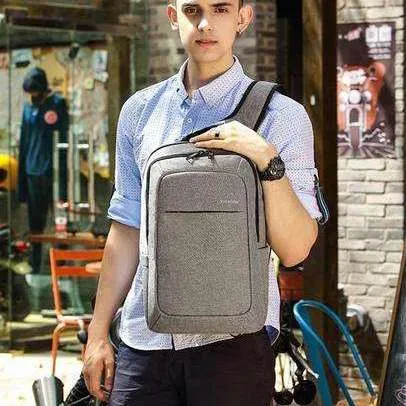 Oxford USB Laptop Backpack