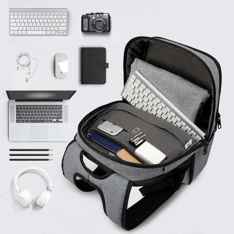 Oxford USB Laptop Backpack