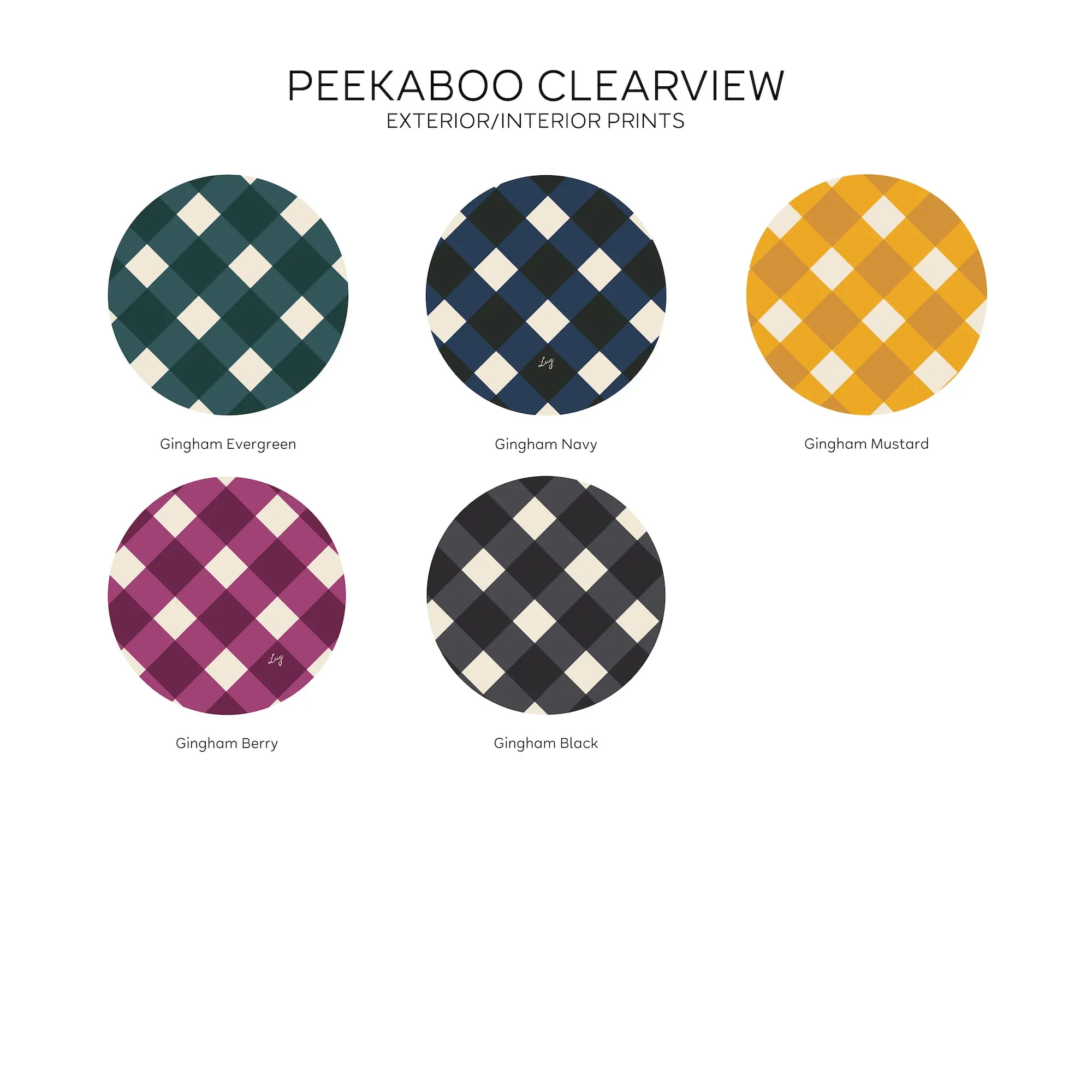 Peekaboo Clearview Tote Bag