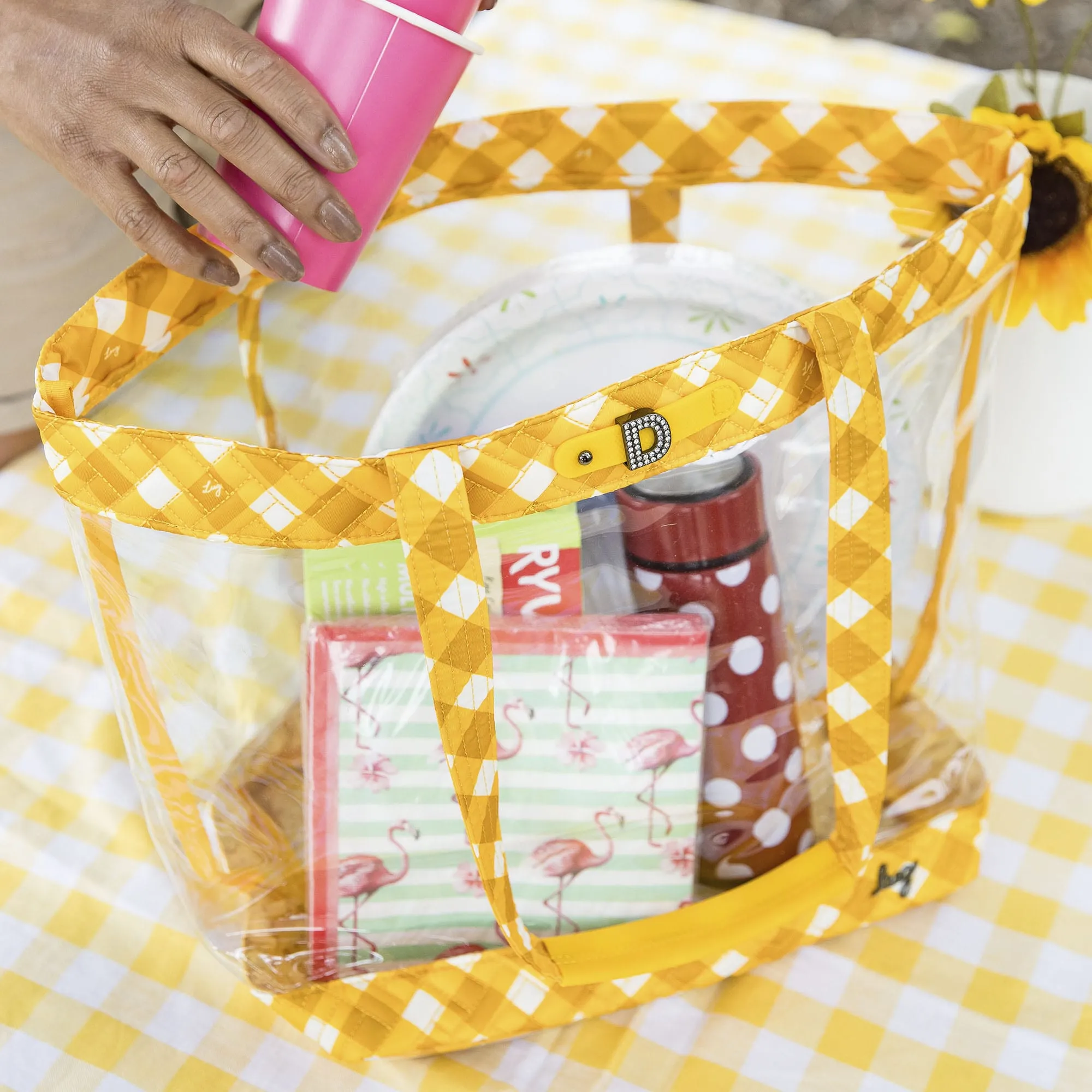 Peekaboo Clearview Tote Bag