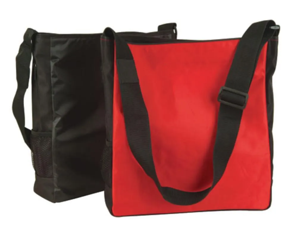 Reusable Grocery Shopping Tote Totes Bag Bags Side Zippered Pockets