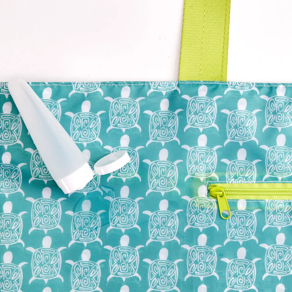 Sea Turtle Splash Proof Beach Bag