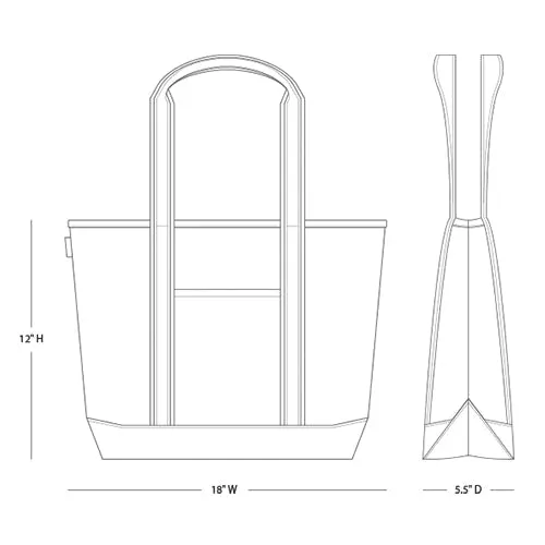 Small Maine Boat Tote