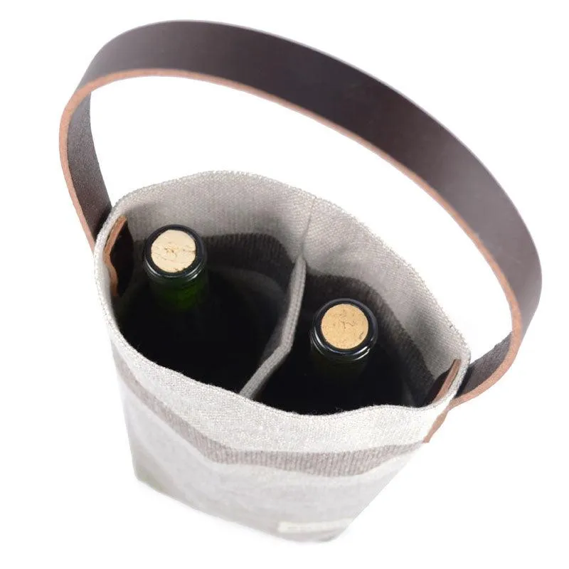 South Stripe Wine Tote