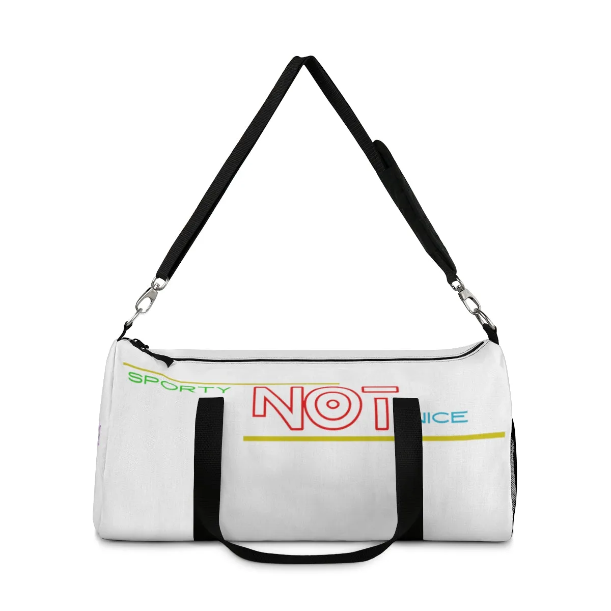 Sports Bag (Sporty Not Nice ) White