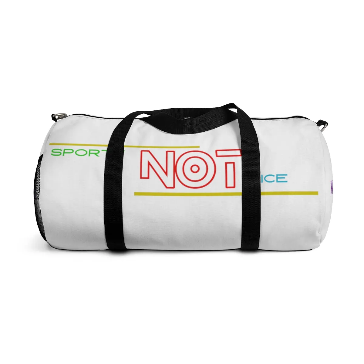 Sports Bag (Sporty Not Nice ) White