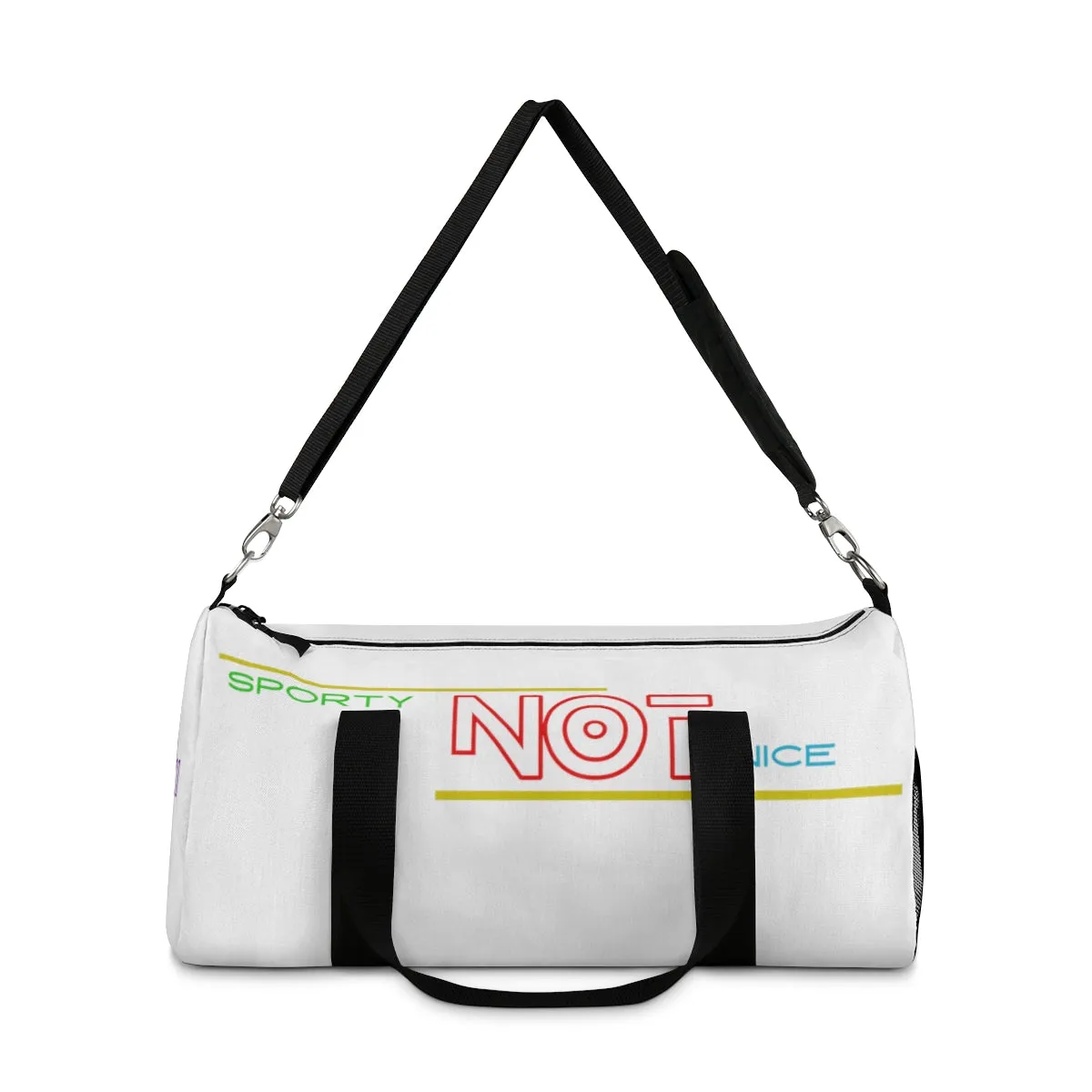 Sports Bag (Sporty Not Nice ) White