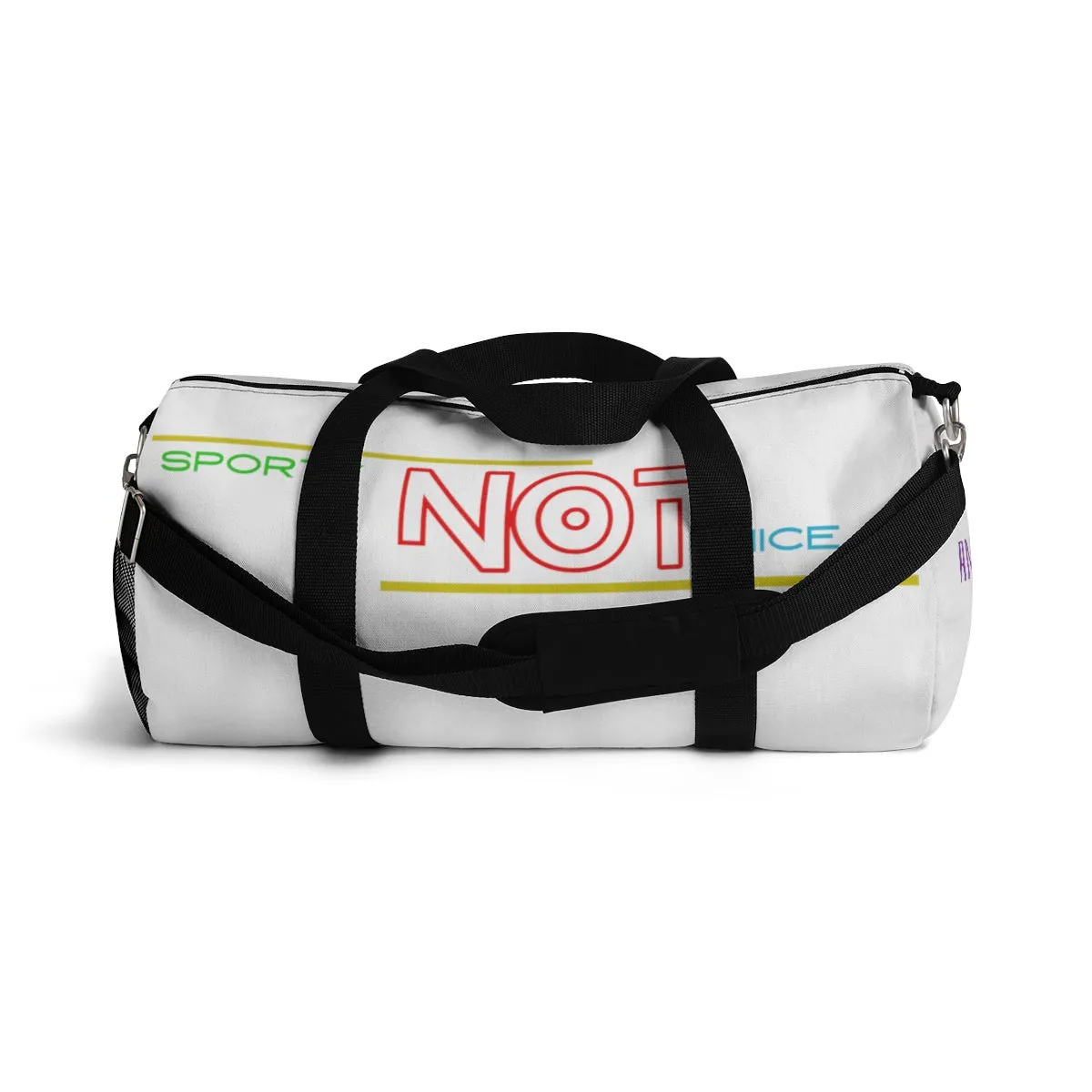 Sports Bag (Sporty Not Nice ) White