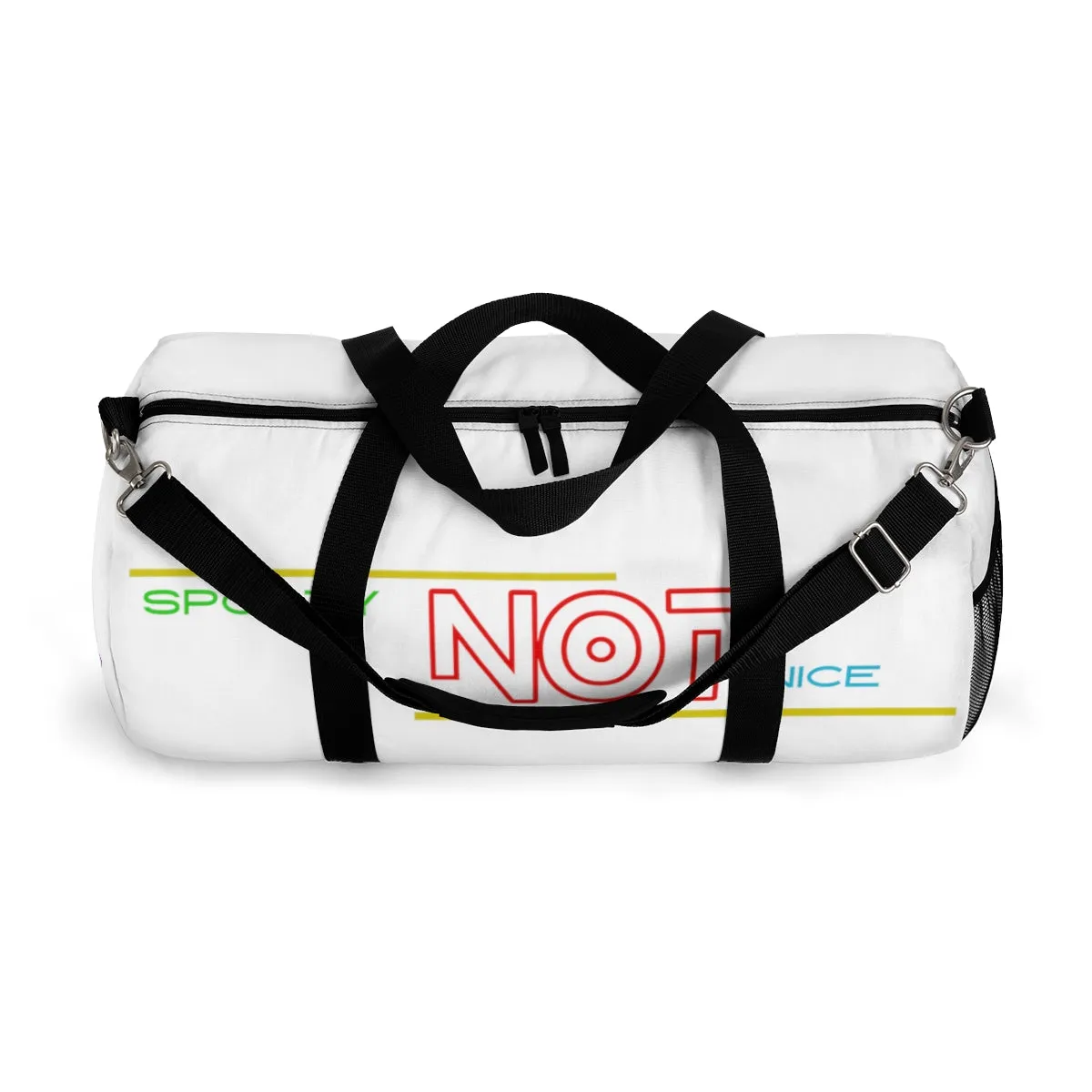 Sports Bag (Sporty Not Nice ) White