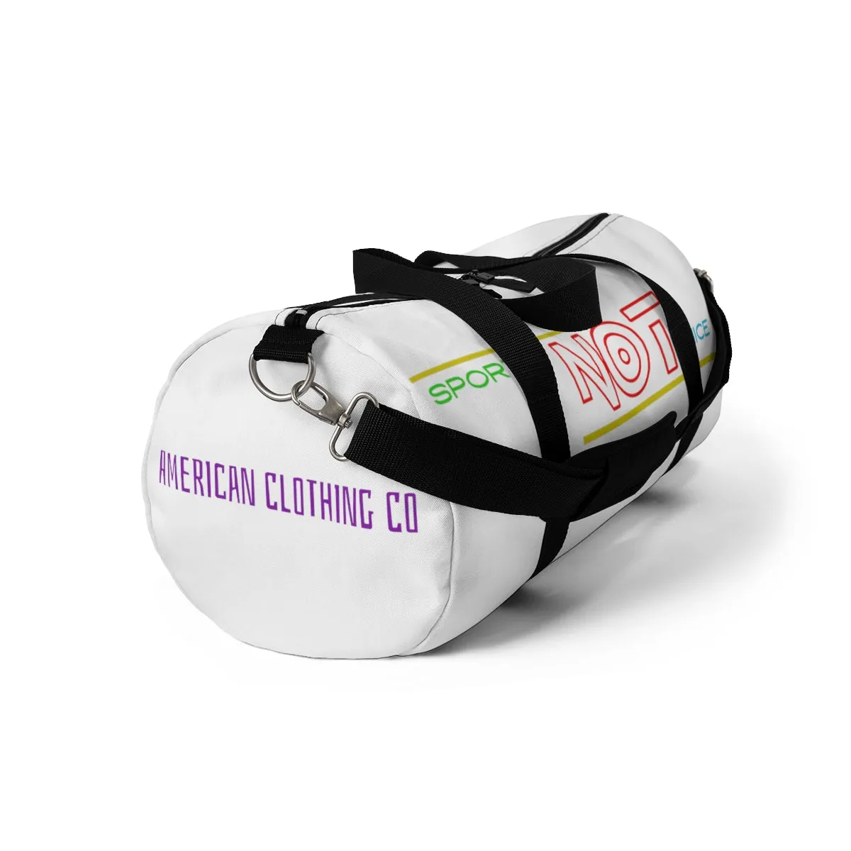 Sports Bag (Sporty Not Nice ) White
