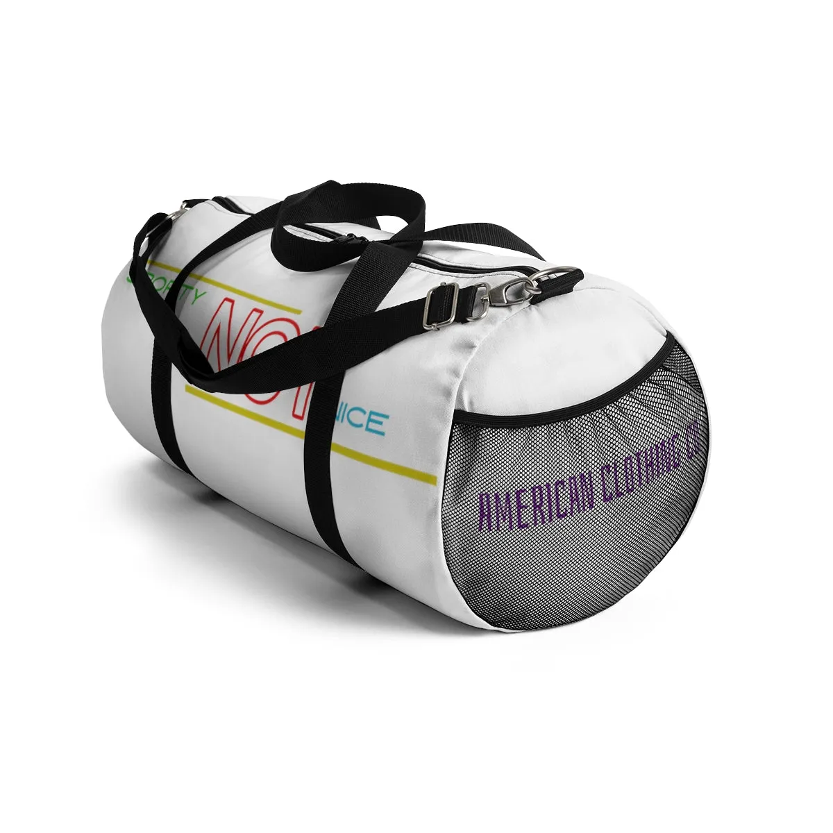 Sports Bag (Sporty Not Nice ) White
