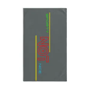 Sports Towel ( SPORTY NOT NICE ) Grey