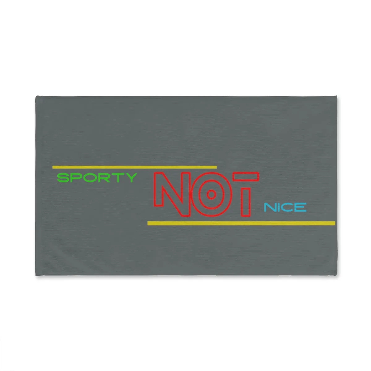 Sports Towel ( SPORTY NOT NICE ) Grey