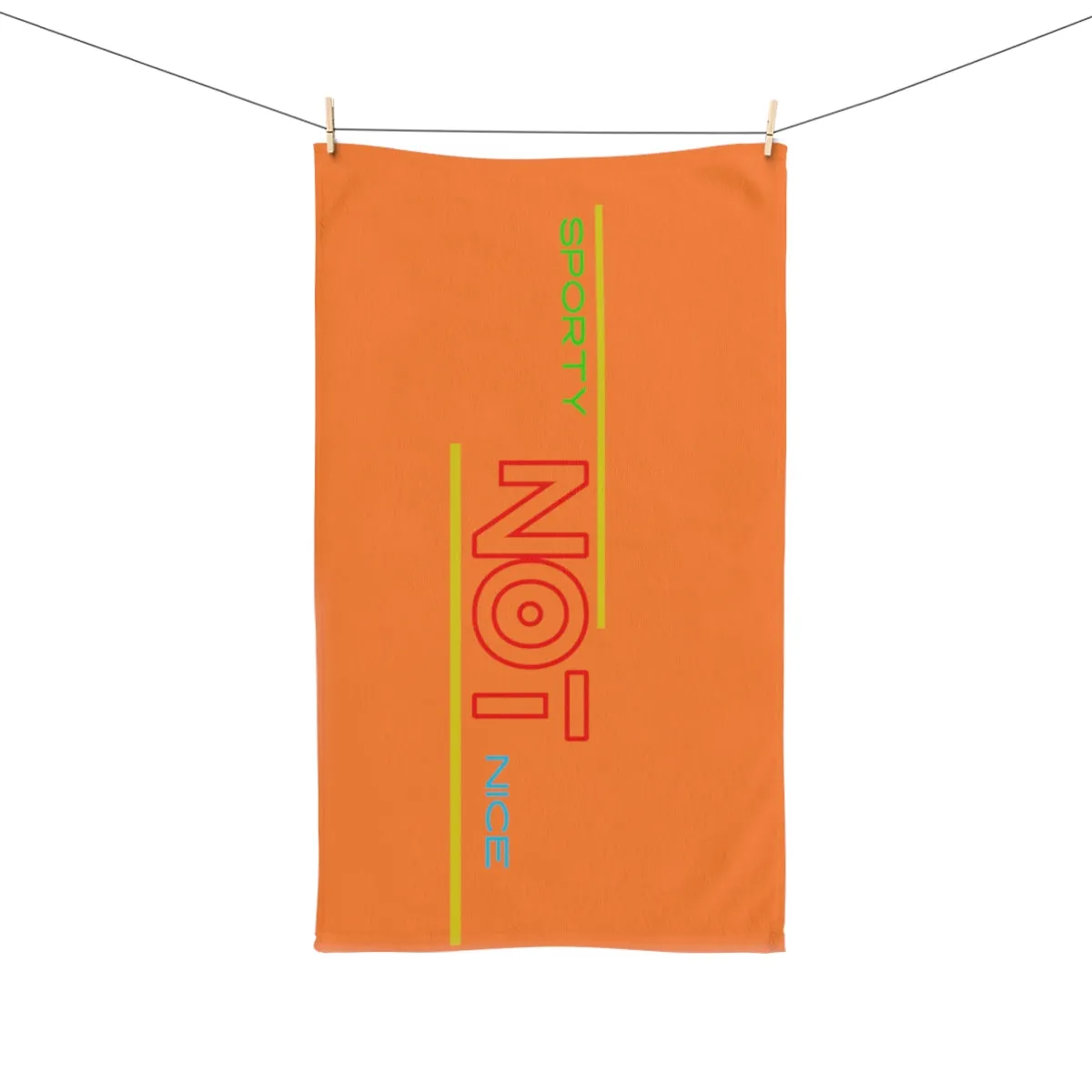 Sports Towel ( SPORTY NOT NICE ) Orange