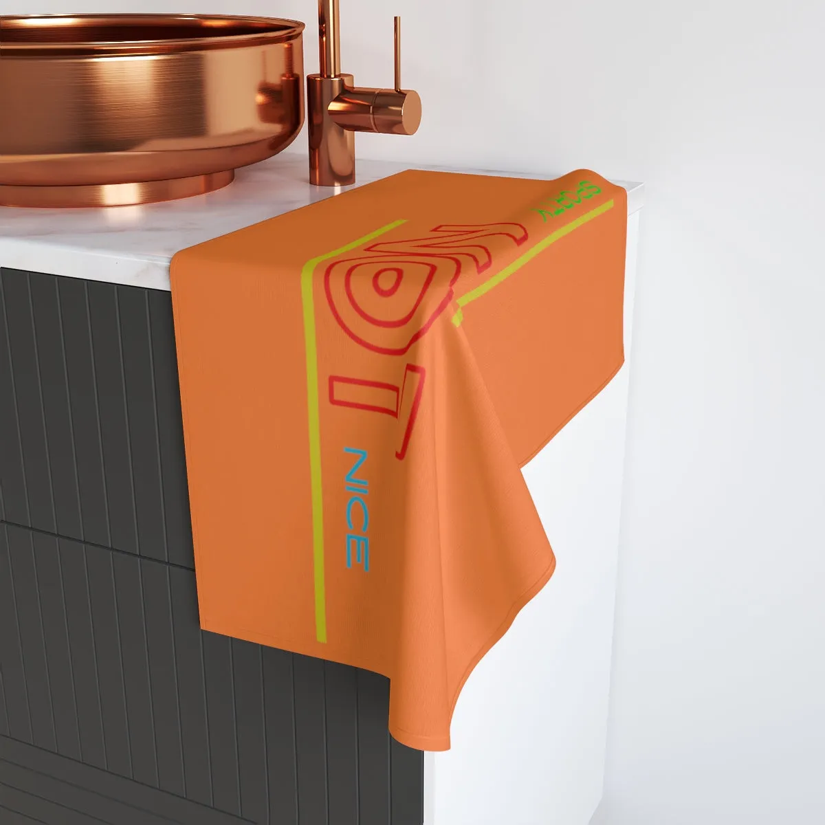 Sports Towel ( SPORTY NOT NICE ) Orange