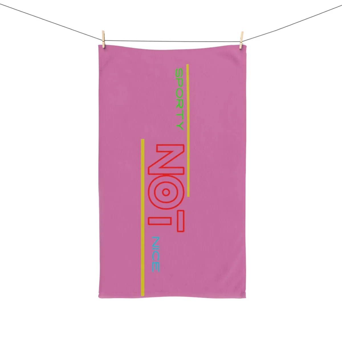 Sports Towel ( SPORTY NOT NICE ) Pink
