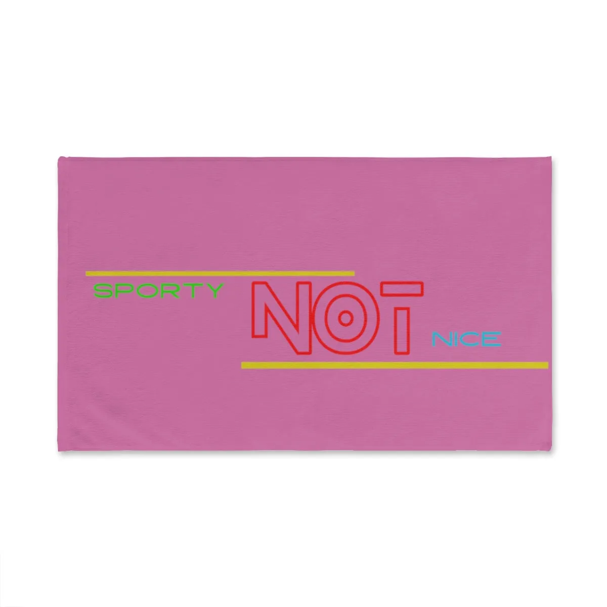 Sports Towel ( SPORTY NOT NICE ) Pink