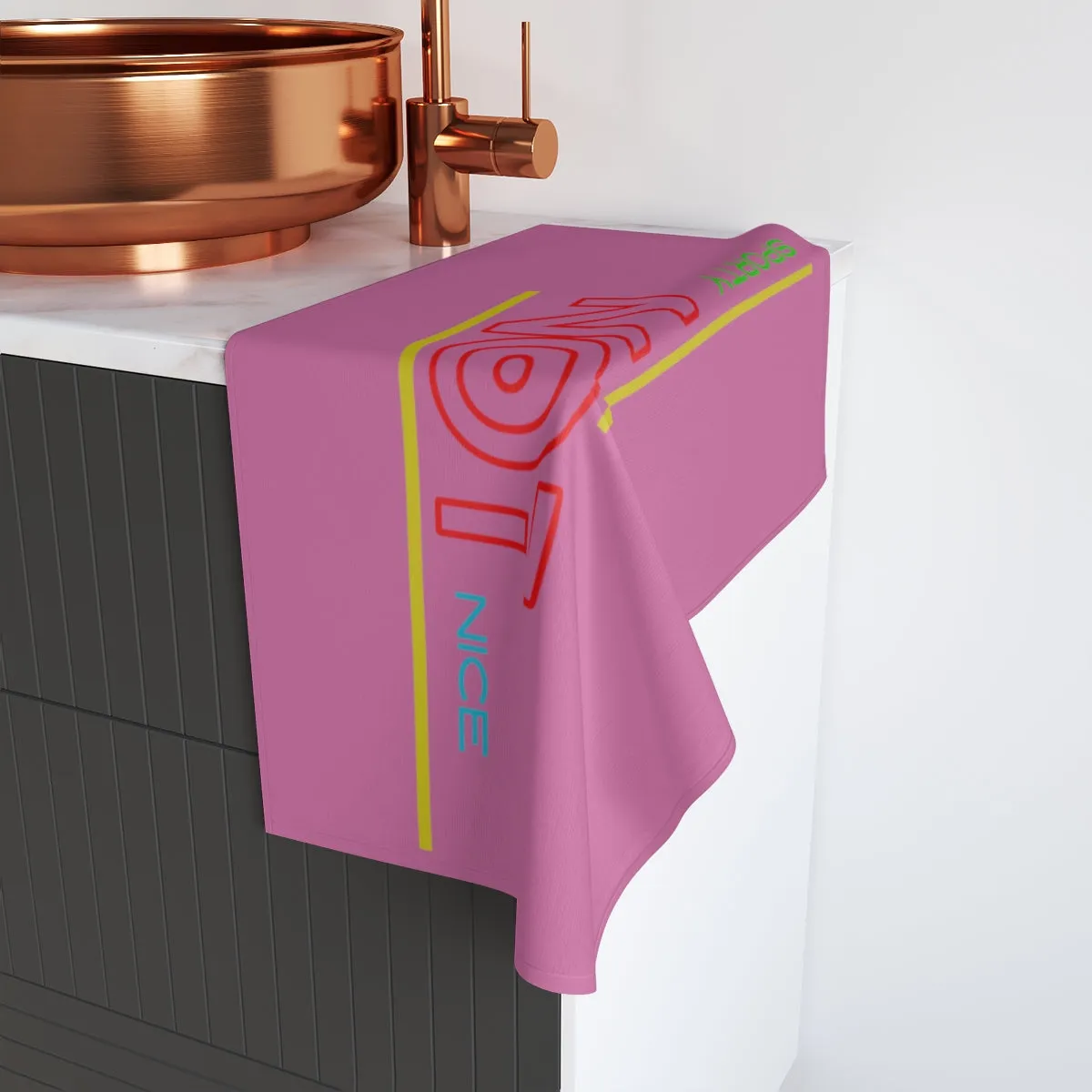 Sports Towel ( SPORTY NOT NICE ) Pink