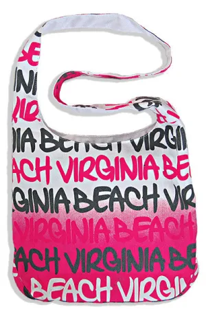 TBVB4 Robin Ruth Sling Tote Bag - FADE PINK - Virginia Beach