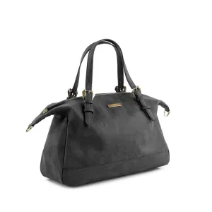 True Blue Soft Satchel - Black