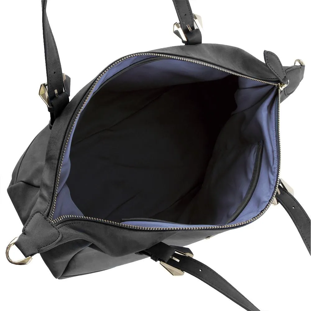 True Blue Soft Satchel - Black