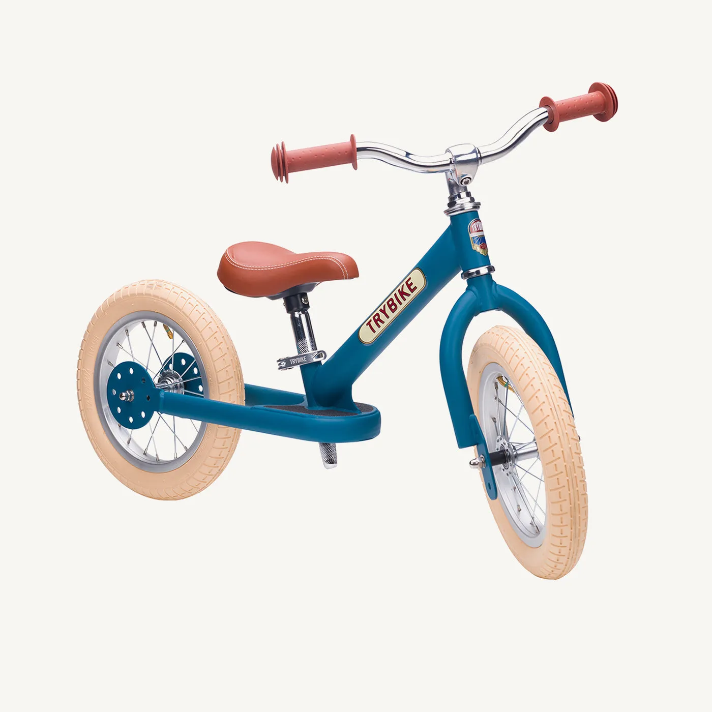 Trybike Steel Balance Trike - Matte - Vintage Blue