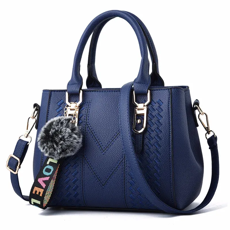 Women Leather Embroidery Messenger Bags