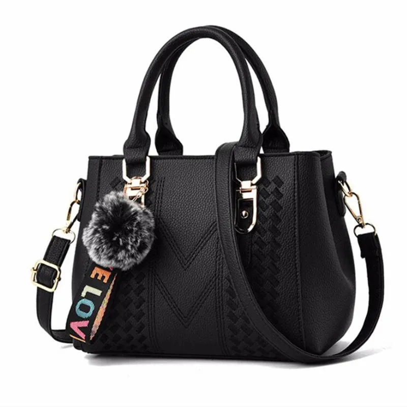 Women Leather Embroidery Messenger Bags