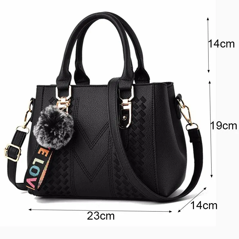 Women Leather Embroidery Messenger Bags